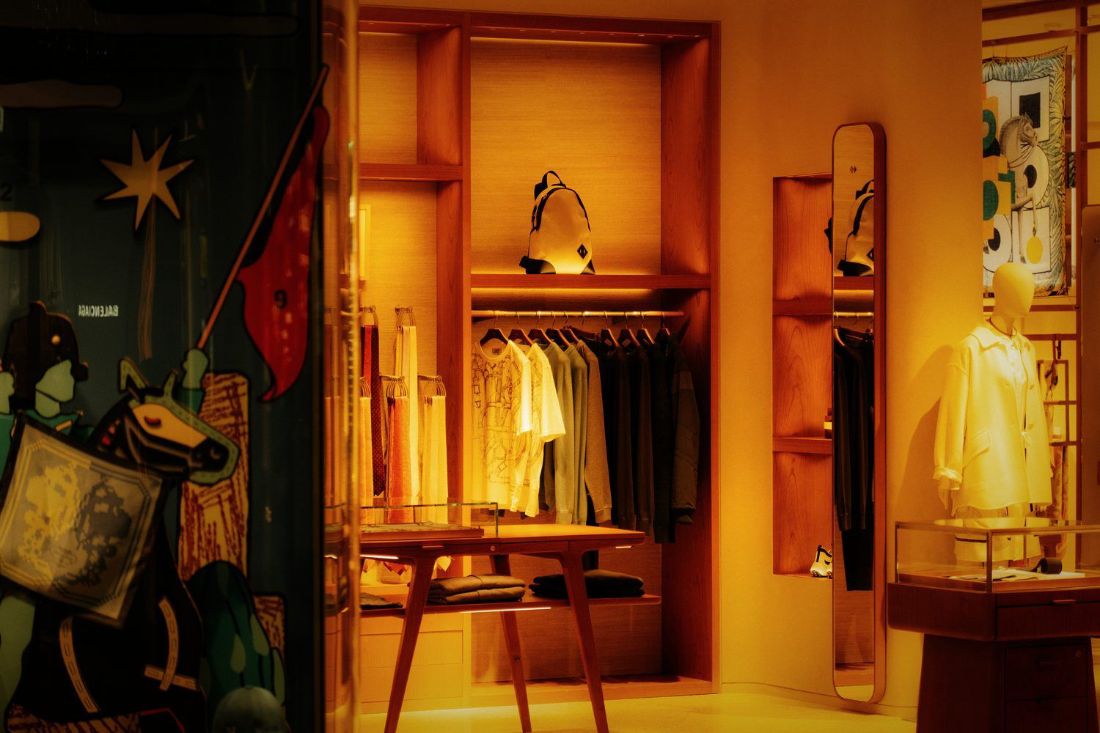 Boutique retail interior